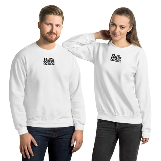 Felpa unisex Bello Carico Logo Piccolo